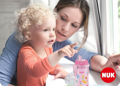 NUK Kiddy Cup vaso con clip 300 ml