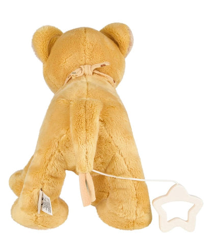 STERNTALER León Leo, peluche de apego con caja de música "Piaskowy Dziadku" de 24 cm