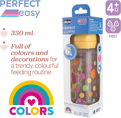CHICCO biberón Perfect Easy 4m+ 300ml