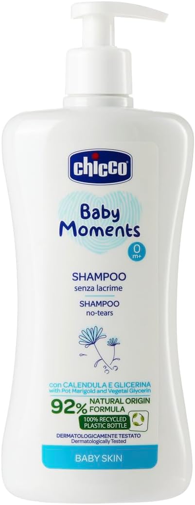 CHICCO Baby Moments champú para bebés 500 ml 0m+