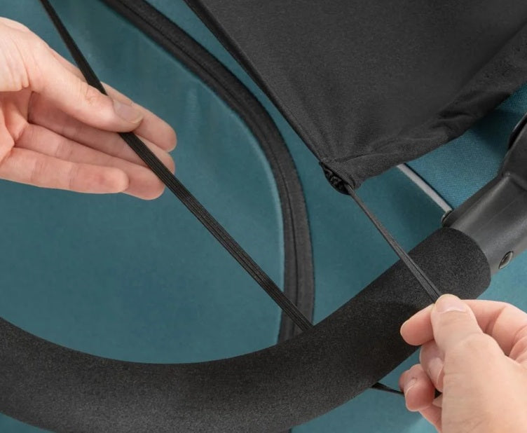 HAUCK vela parasol para remolque de bicicleta DRYK DUO