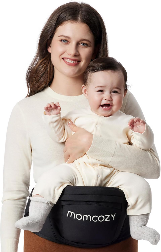 MOMCOZY portabebés de cadera 0-36 meses talla M