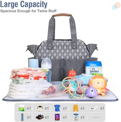 Bolsa para carrito con cambiador