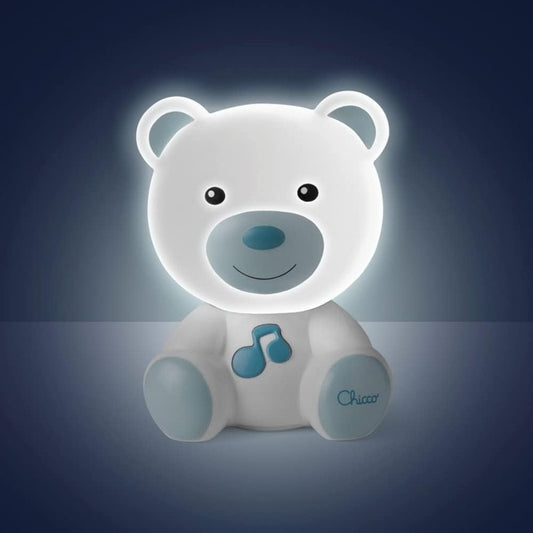 CHICCO DreamLight lámpara nocturna LED portátil con melodías 11 x 14 cm