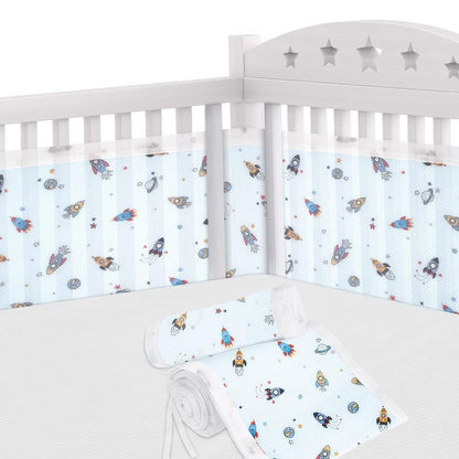 Protector para cuna malla 340x30 + 160x30