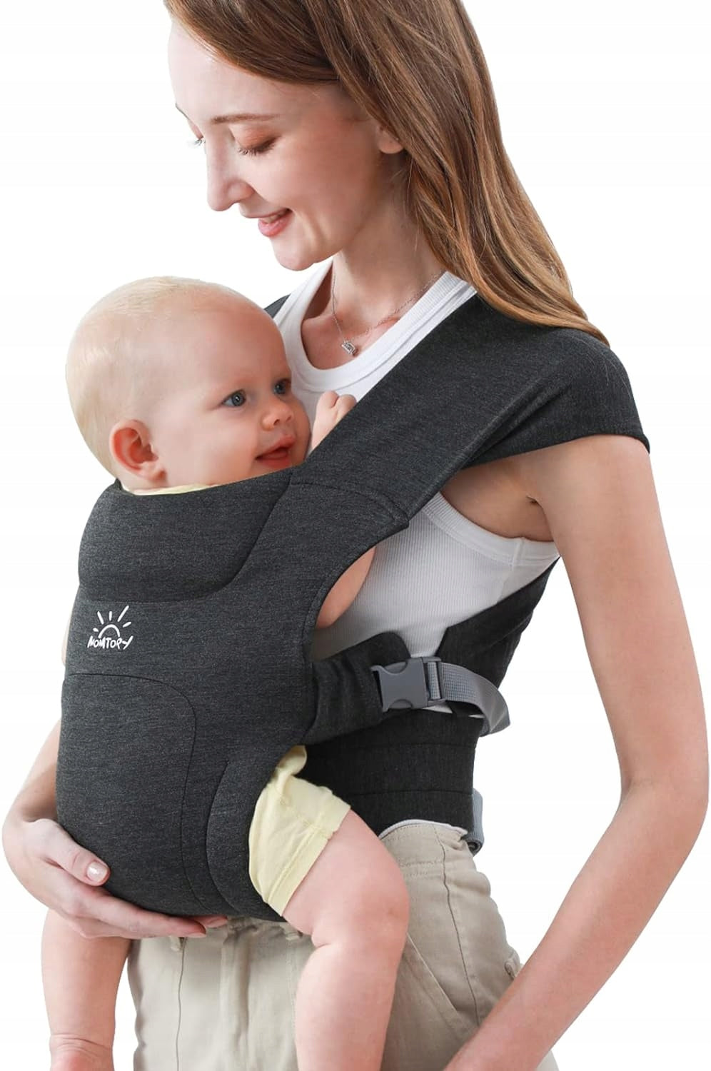 MOMTORY portabebés ergonómico 3 - 12 kg para bebés