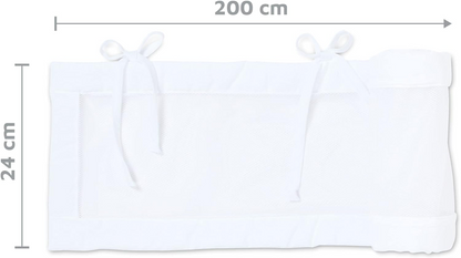 BABYBAY protector para cuna 200x24 cm