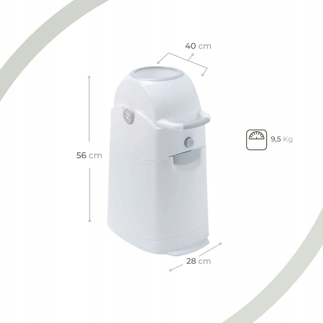 DIAPER CHAMP cubo para pañales con bolsa para basura +/-30 unidades