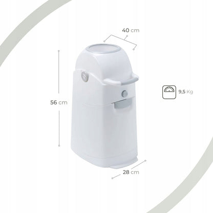 DIAPER CHAMP cubo para pañales con bolsa para basura +/-30 unidades