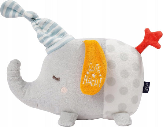 FEHN peluche con luz nocturna 4 colores y bordado luminoso ELEFANTE