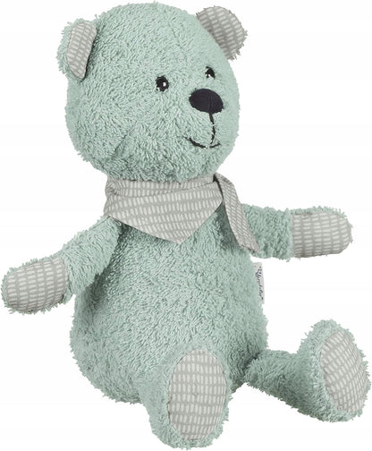 STERNTALER Miś Baylee przytulanka z pozytywką 27 cm "N. miętowy miś z chustką, miękka zabawka dla niemowląt 0 m+