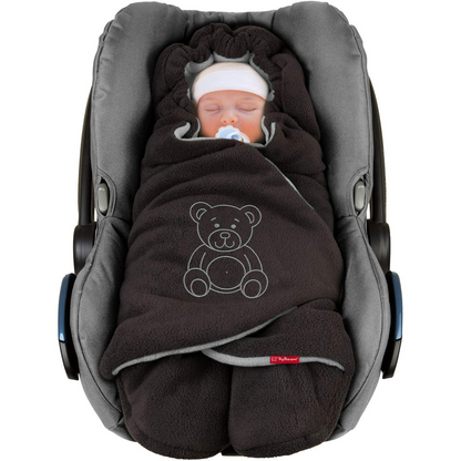 BYBOOM manta arrullo para silla de coche y cochecito POLAR