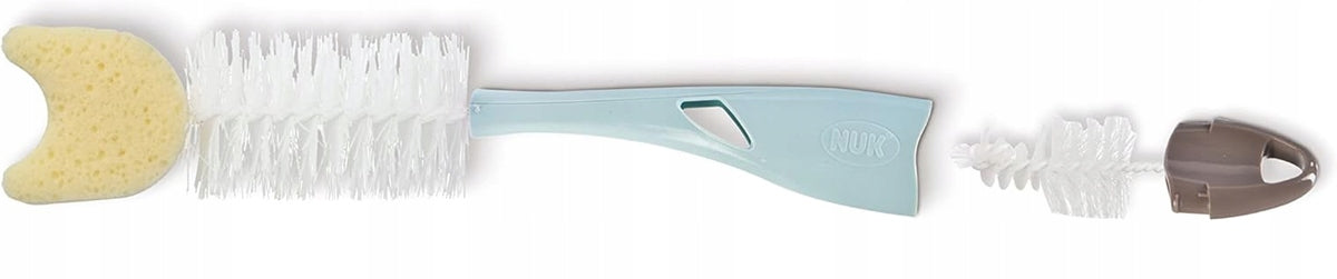 NUK 2en1 cepillo para limpiar biberones y chupetes 28 cm