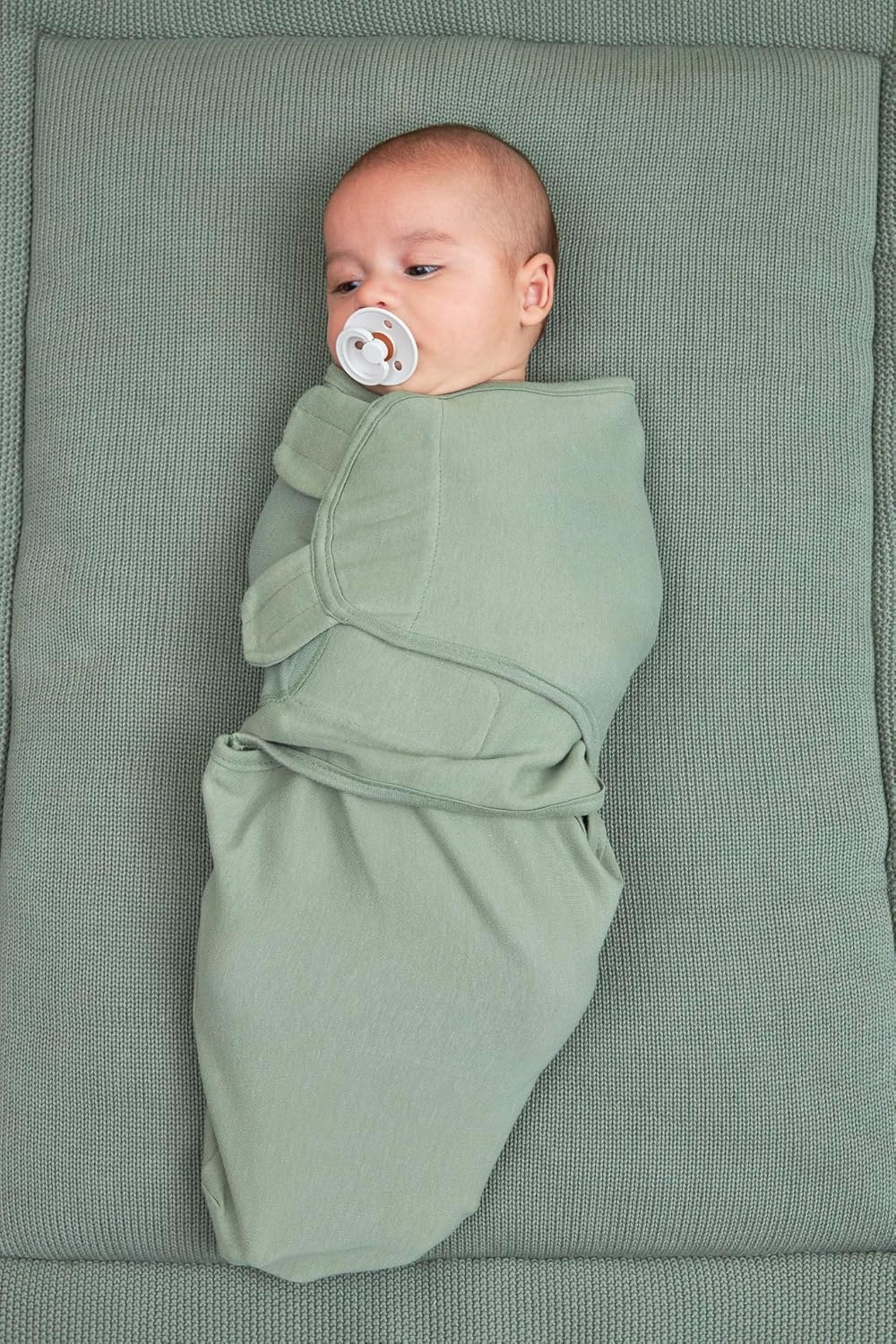 Meyco SwaddleMeyco arrullo Forest Green 0-3m