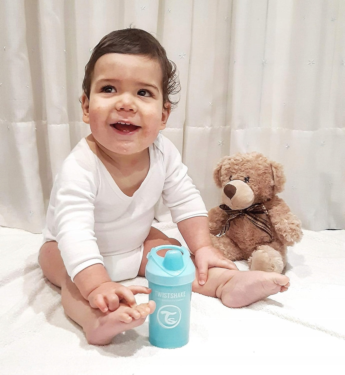 TWISTSHAKE vaso antiderrames 300 ml 8m+ fruitsplash vaso para bebés CRAWLER CUP