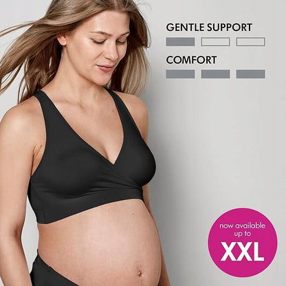 MEDELA KEEP COOL SLEEP biustonosz do karmienia na noc XL, oddychający biustonosz ciążowy z gentle support i komfortem