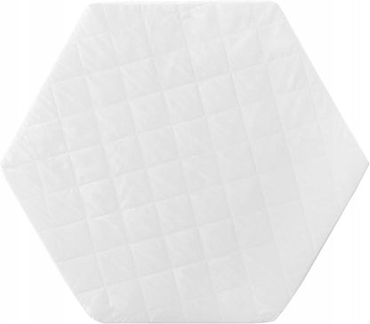 Colchón hexagonal para parque 112 x 97 x 4 cm