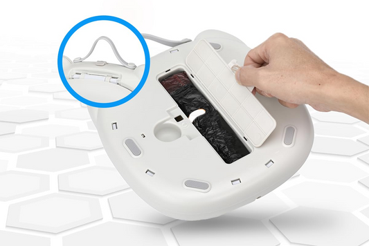 Orinal plegable portátil para viajes con bolsas y funda