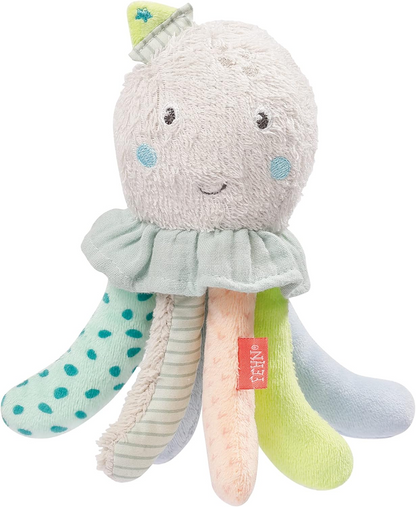 Juguete de baño de peluche FEHN PULPO 17 cm 0+
