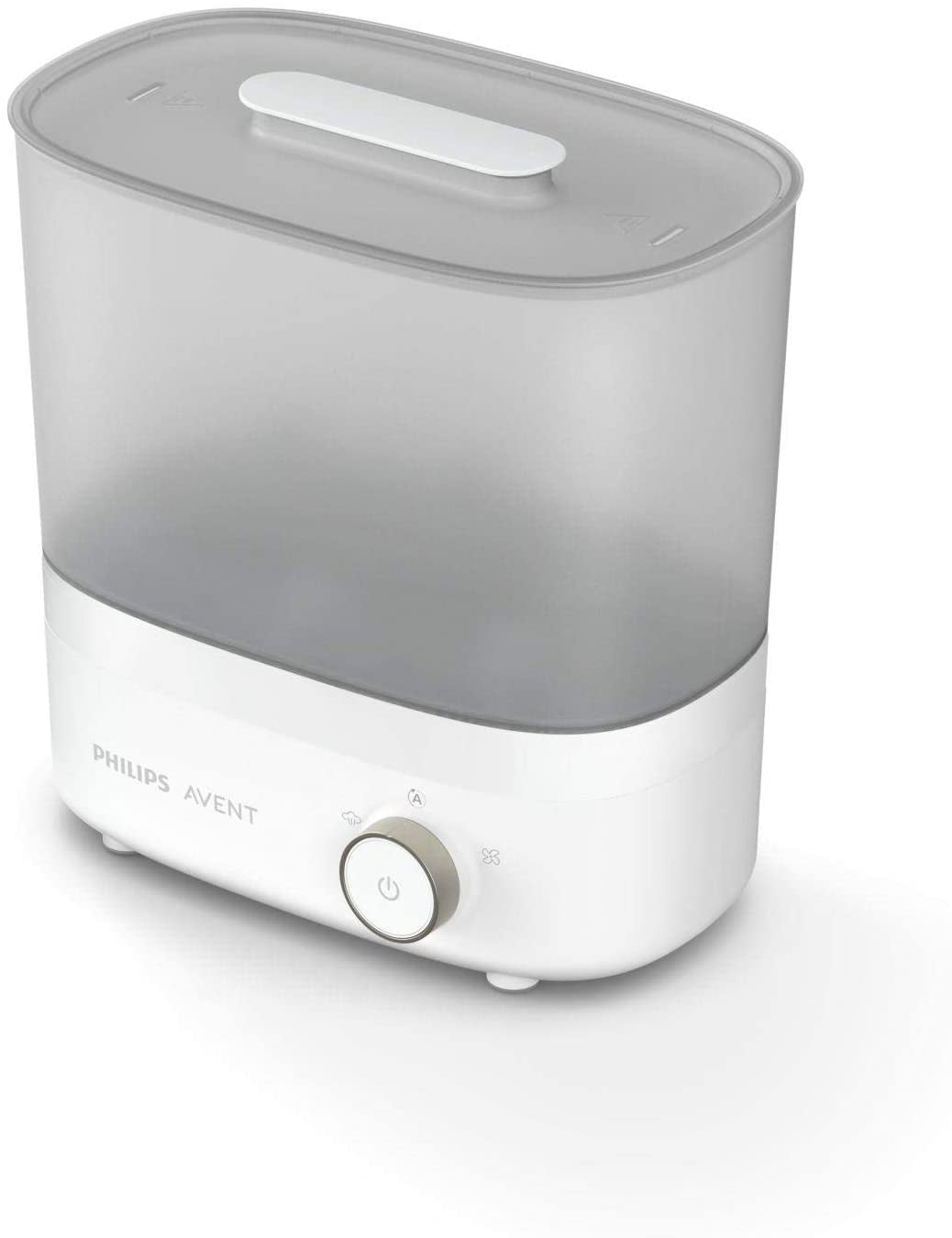 PHILIPS AVENT elektryczny sterylizator 293/00 U, biało-szary sterylizator i suszarka parowa do butelek