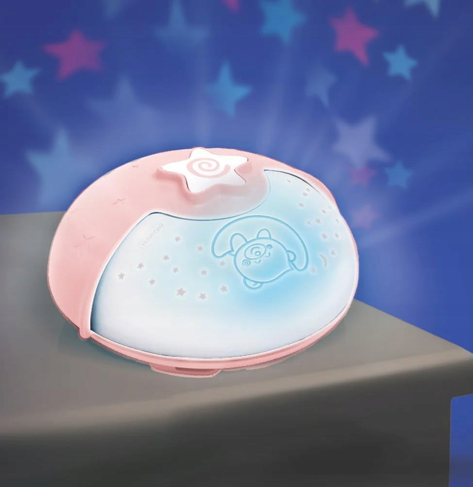 INFANTINO lámpara proyectora de luz relajante con sensor de sonido para bebés