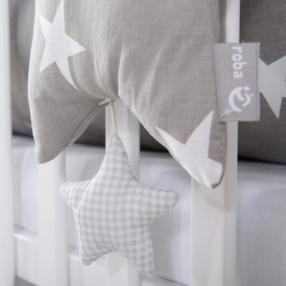 ROBA Little Stars colgante con caja de música para cochecito y cuna 27 x 27 cm