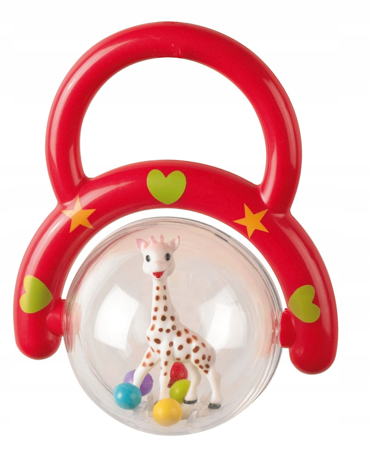 Set Jirafa Sophie para bebés mordedor natural + sonajero