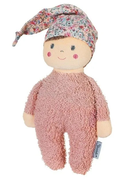 STERNTALER pluszowa lalka Ida 22 cm "N miękka różowa lalka z frotte dla niemowląt od urodzenia