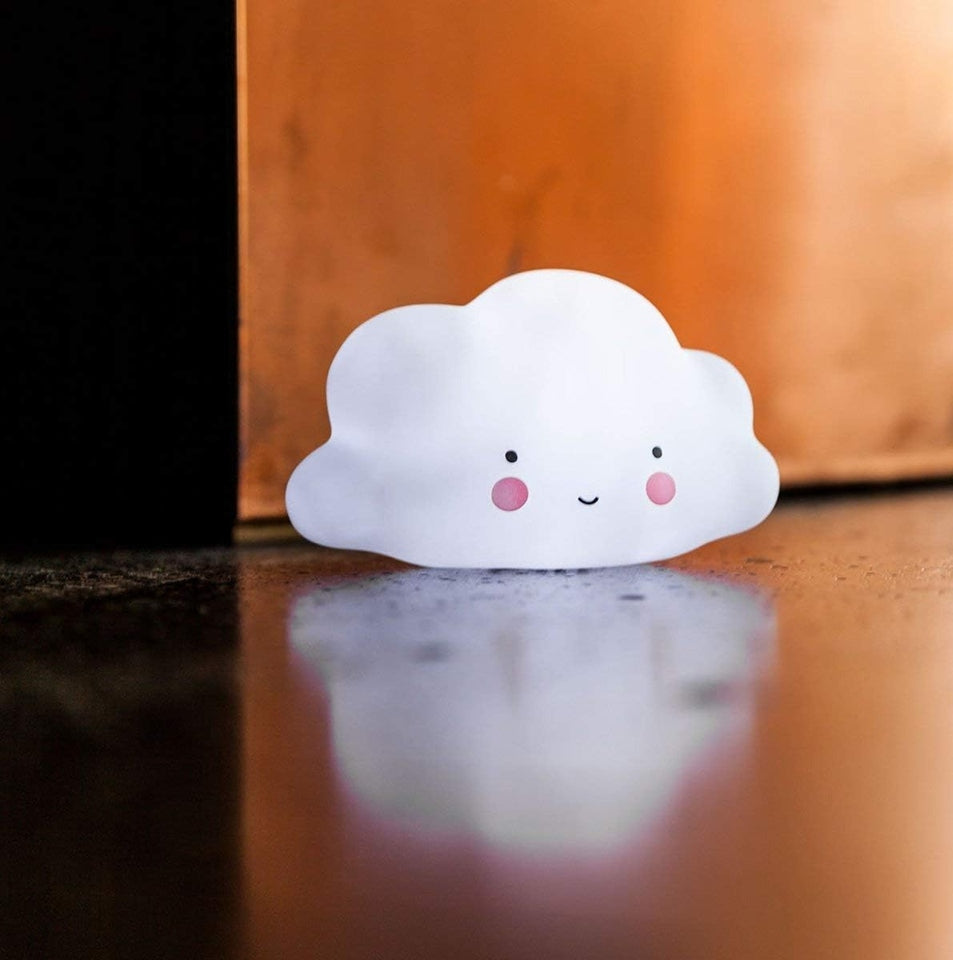 LITTLE LOVELY lámpara nocturna portátil 9 x 15,5 cm NUBE