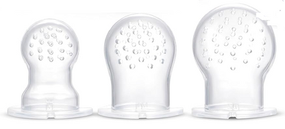 BEBI BORN mordedor dispensador de frutas para bebés 3-24m con 3 boquillas