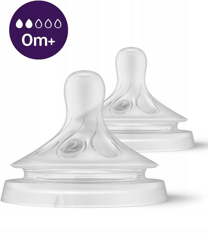 PHILIPS AVENT Tetinas Natural RESPONSE para biberones 0m+ x2