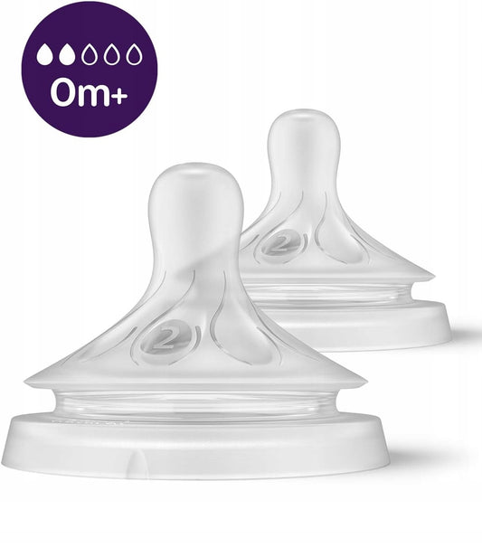 PHILIPS AVENT Tetinas Natural RESPONSE para biberones 0m+ x2