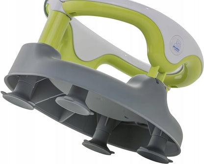 ROTHO Babydesign krzesełko do kąpieli 13kg, zielono-szare, BPA free, fotelik dla dzieci 7-16 m
