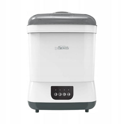 DR BROWN'S esterilizador y secadora 2en1 para 6 biberones, 55 minutos + 2 filtros HEPA