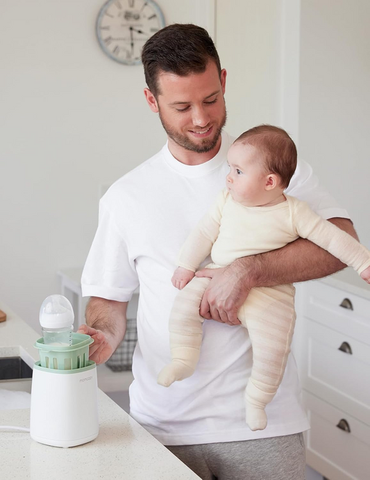 MOMCOZY calientabiberones y tarros 4 en 1 para bebés