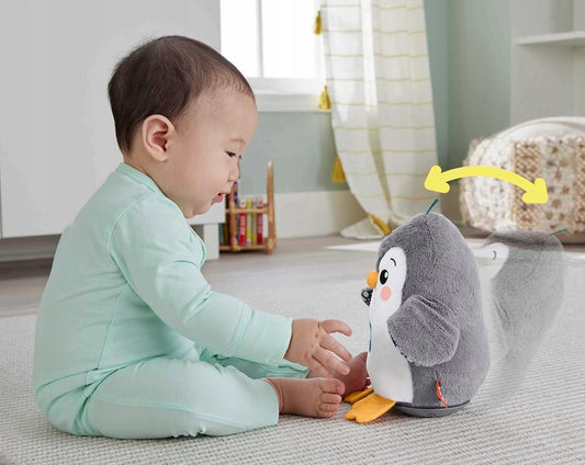 FISHER-PRICE HNC10 pingüino oscilante con melodías 21 cm para bebés