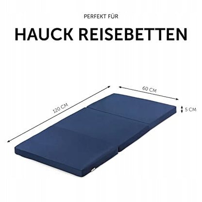 HAUCK colchón para cuna de viaje grosor 5cm 120x60