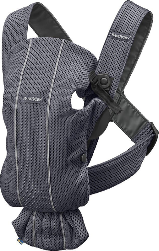 BABYBJORN MINI portabebés ergonómico 3-11kg AIRY MESH
