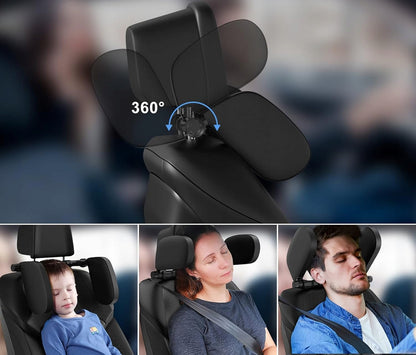 reposacabezas de coche con barra telescópica ajustable
