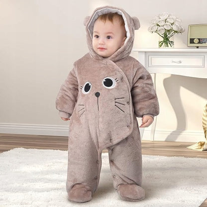 JIAMY mono de invierno con capucha 6-9 m 56 cm GATO