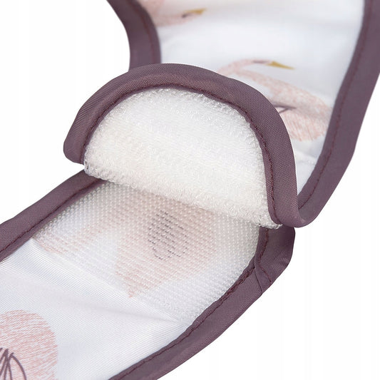 LASSIG babero de plástico con velcro y bolsillo 6-24 meses