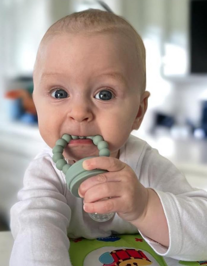 STONNY mordedor dispensador de frutas para bebés + 3 boquillas 3-24 meses
