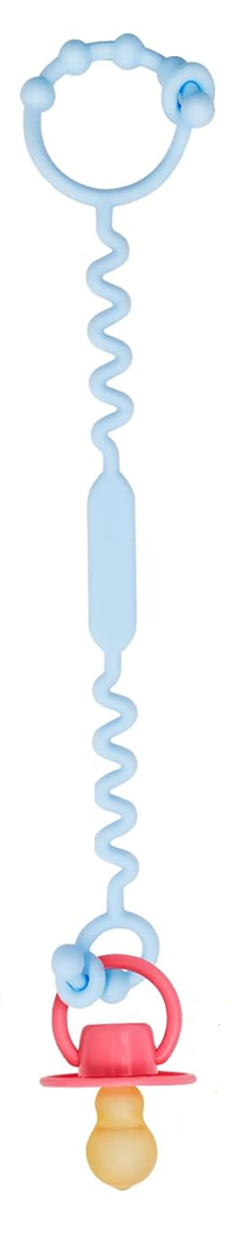 Sujetadores para bebé colgante de silicona para chupete, mordedor y juguetes 30 cm
