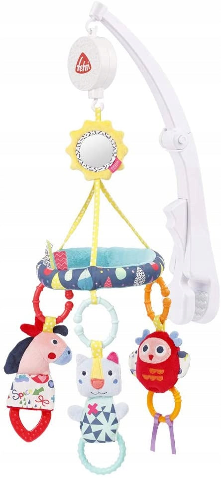 FEHN Color Friends móvil para cuna con caja de música