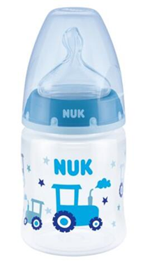 NUK First Choice+ 0-6 m Biberón 150 ml con indicador de temperatura