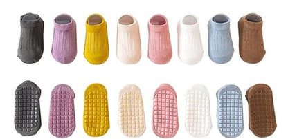 WDMIYA calcetines antideslizantes para niños pequeños M 1-3 años x8