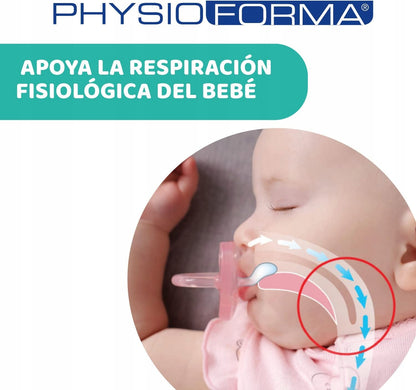 CHICCO PhysioForma chupete 16-36m caucho natural gommotto