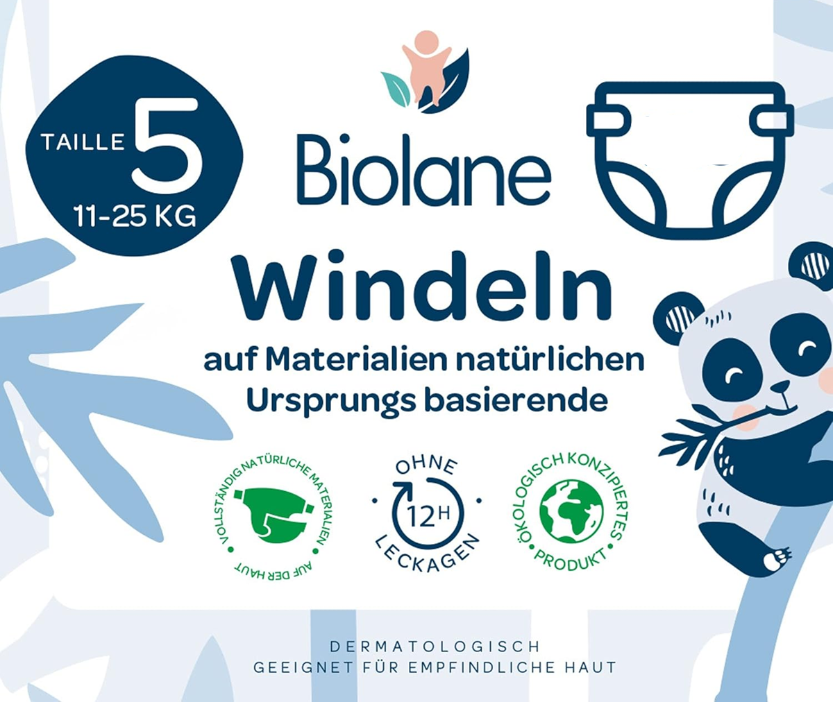 BIOLANE pañales talla 5 (11-25 kg) x40 unidades