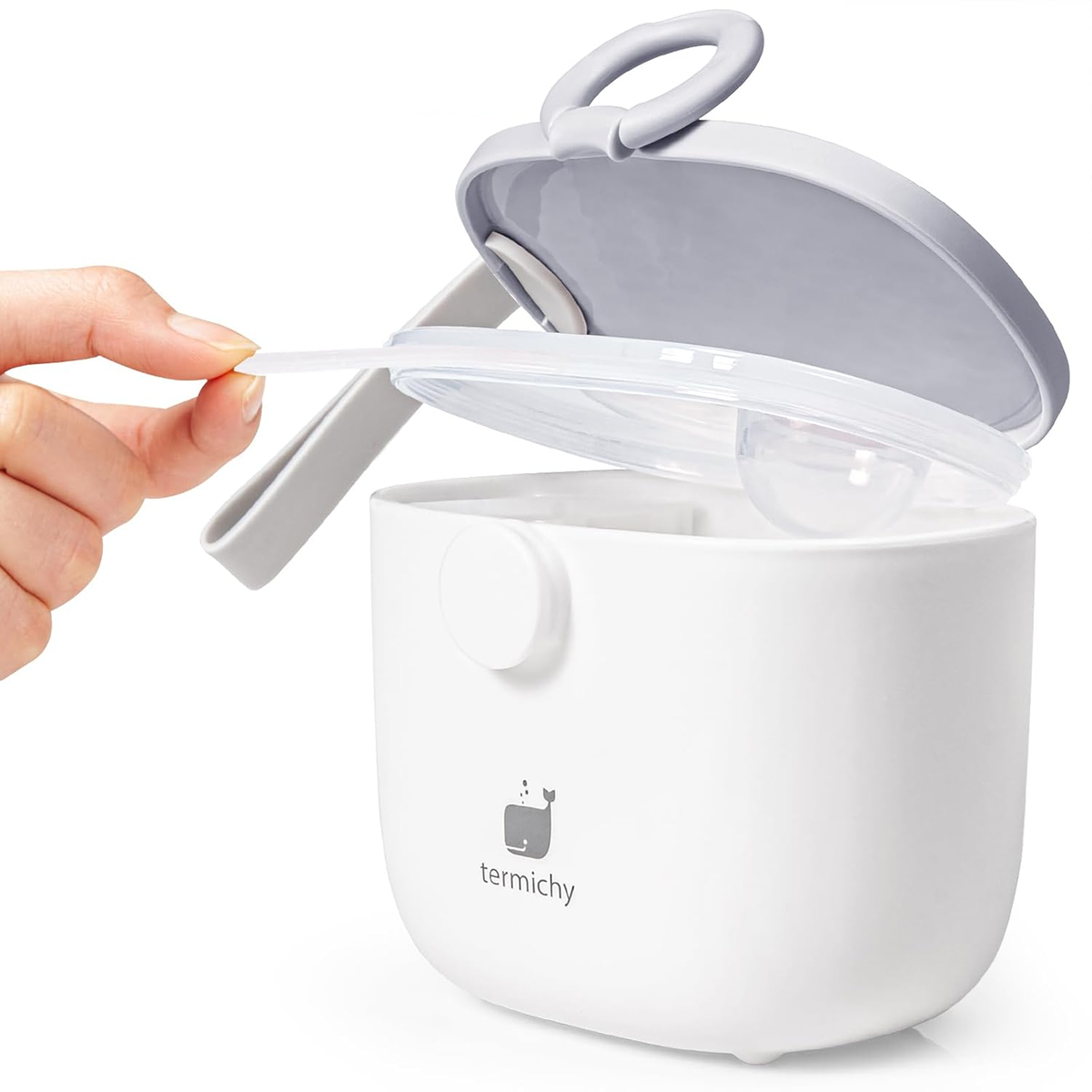 TERMICHY recipiente para leche de fórmula 500 ml 250 g + cuchara medidora