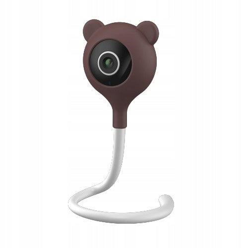 LIONELO Babyline Smart inteligentna niania elektroniczna kamera, biały monitoring z Wi-Fi, czujnikiem ruchu i elastyczną podstawą